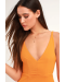 Melora Orange Sleeveless Maxi Dress